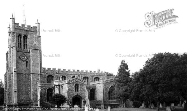 Photo of Melbourn, All Saints Church c.1960