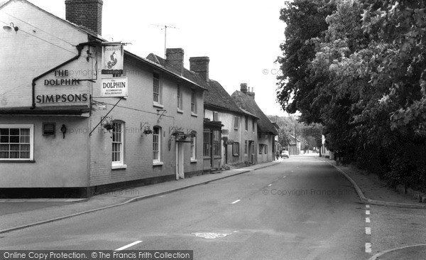 Photo of Melbourn, High Street c.1960