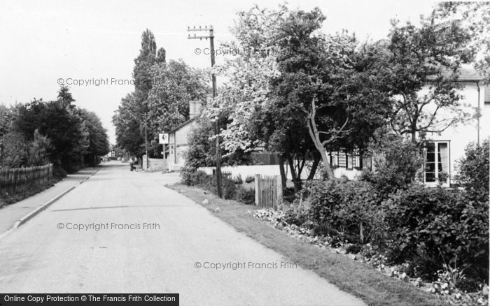 Photo of Melbourn, Orchard Road c.1960