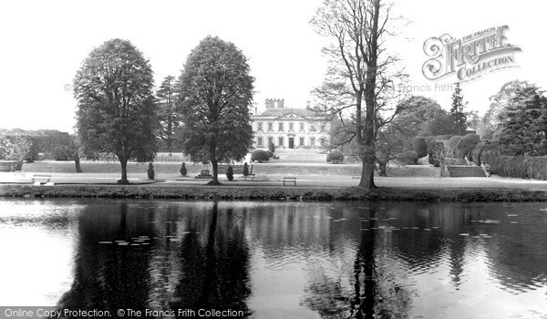 Photo of Melbourne, Hall From The Lake c.1955