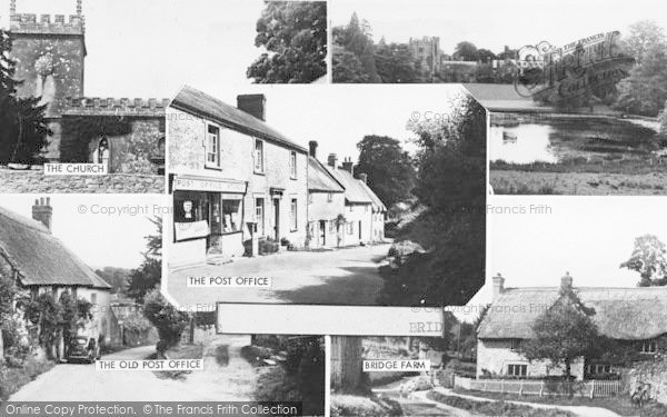 Photo of Melbury Osmond, Composite c.1955