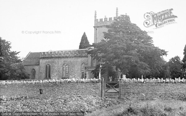Photo of Melbury Osmond, St Osmond's Church 1955