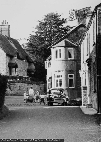 Photo of Melbury Osmond, The Village c.1955