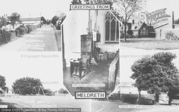 Photo of Meldreth, Composite c.1965
