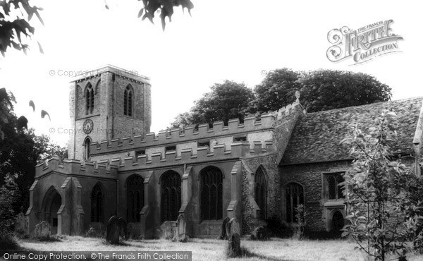 Photo of Meldreth, Holy Trinity Church c.1965