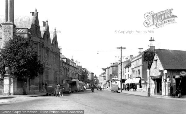 Photo of Melksham, High Street c.1955