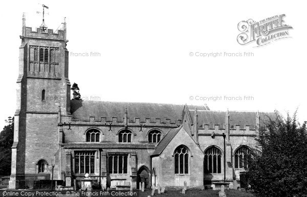 Photo of Melksham, St Michael's Church c.1955