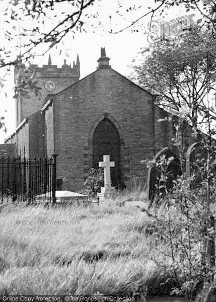 Photo of Mellor, St Thomas's Church c.1955