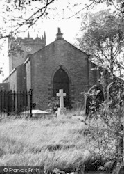 St Thomas's Church c.1955, Mellor
