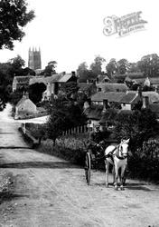 Pony And Cart Near The Village 1907, Mells