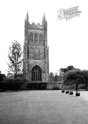St Andrew's Church From The Manor c.1965, Mells