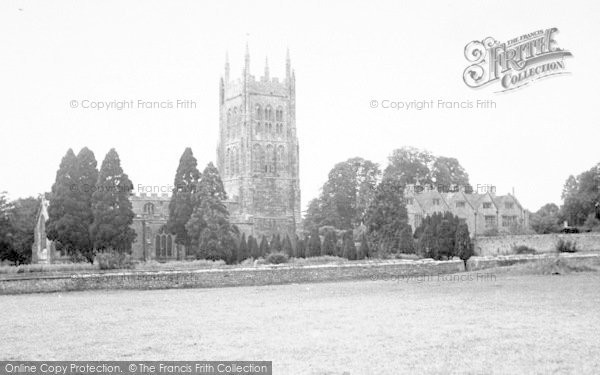 Photo of Mells, The Church And Manor c.1955