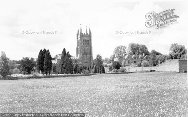Photo of Mells, The Church And Manor c.1960