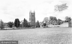 The Church And Manor c.1960, Mells