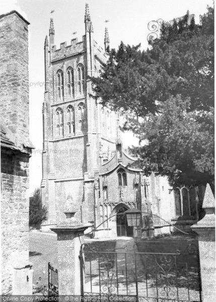 Photo of Mells, The Church c.1960