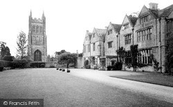 The Manor And Church Of St Andrew c.1965, Mells