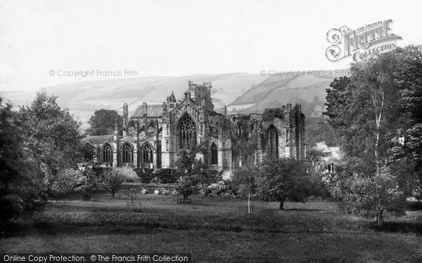 Photo of Melrose, Abbey 1897