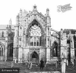 Abbey c.1856, Melrose