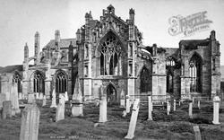 Abbey c.1880, Melrose