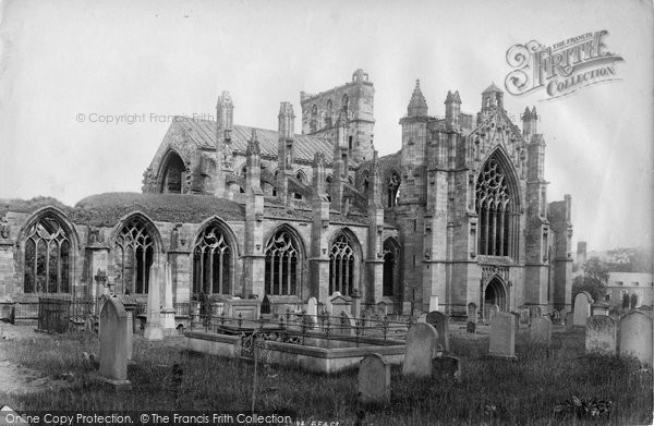 Photo of Melrose, Abbey, South West 1897