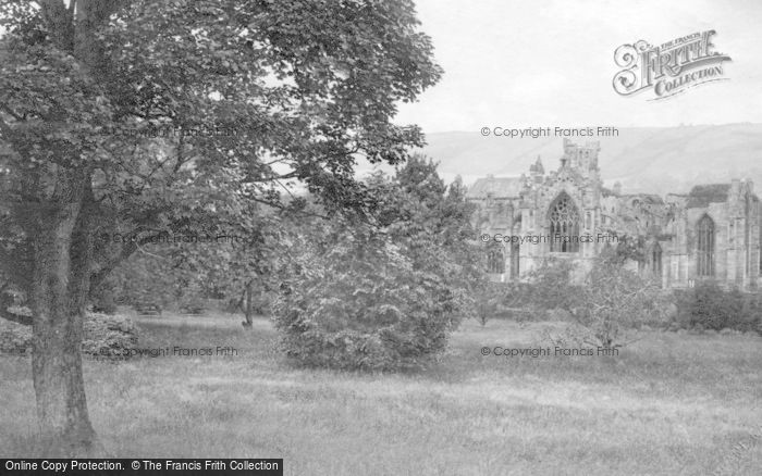 Photo of Melrose, The Abbey c.1890