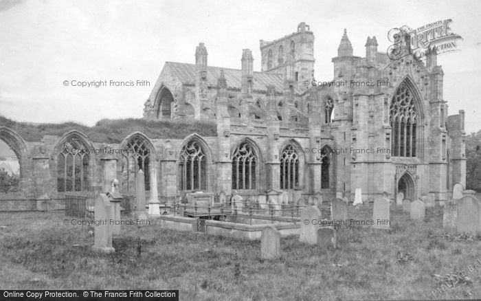 Photo of Melrose, The Abbey c.1890