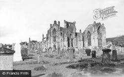 The Abbey c.1955, Melrose