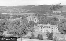 The Abbey From Gallows Brae c.1955, Melrose
