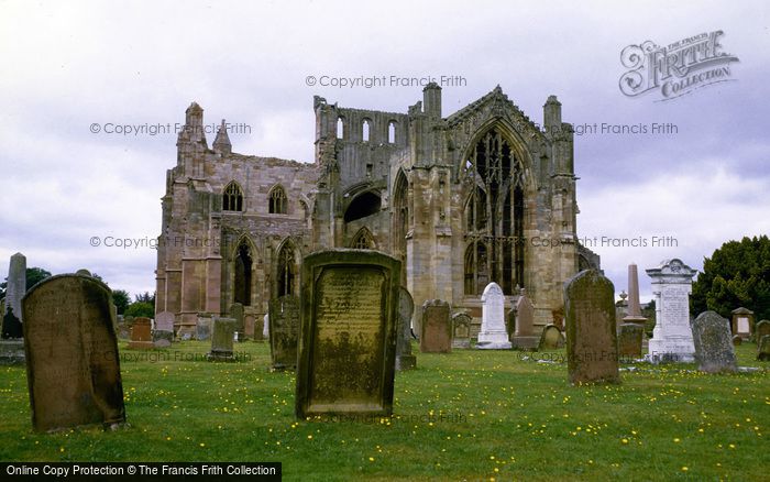 Photo of Melrose, The Abbey, South West c.1990