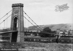 The Suspension Bridge 1901, Melrose