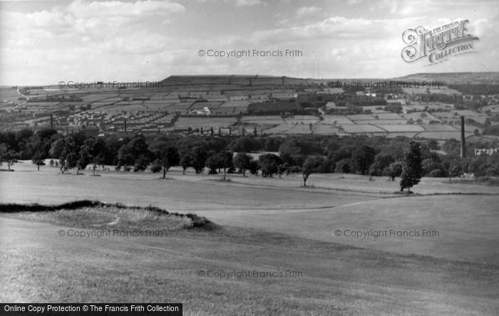 Photo of Meltham, And Golf Course From Wilshaw c.1955