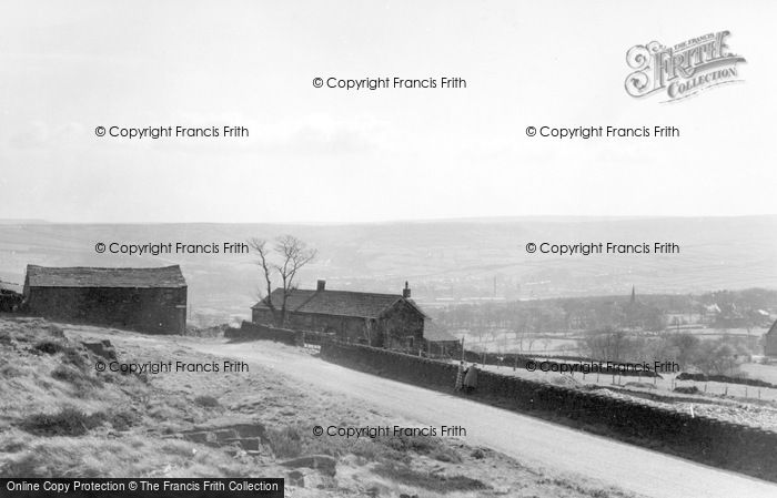 Photo of Meltham, The Moors c.1960