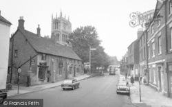Anne Of Cleves Cafe And Burton Street c.1965, Melton Mowbray