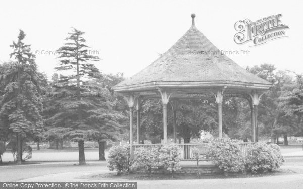 Photo of Melton Mowbray, Band Stand c.1965