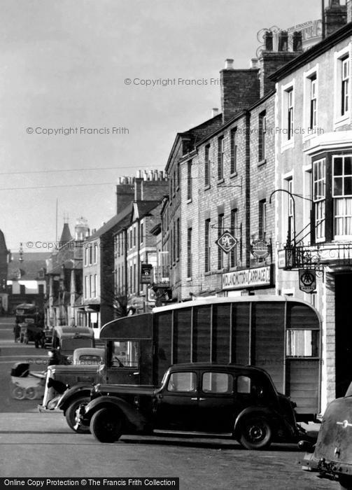 Photo of Melton Mowbray, Burton Street c.1955