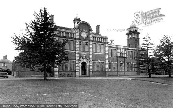 Photo of Melton Mowbray, Grammar School c.1955