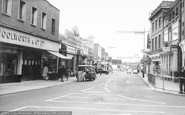 Photo of Melton Mowbray, High Street c.1965