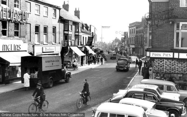 Photo of Melton Mowbray, Market Place 1962