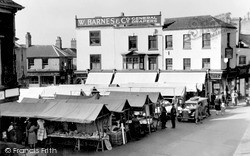 Market Place c.1950, Melton Mowbray