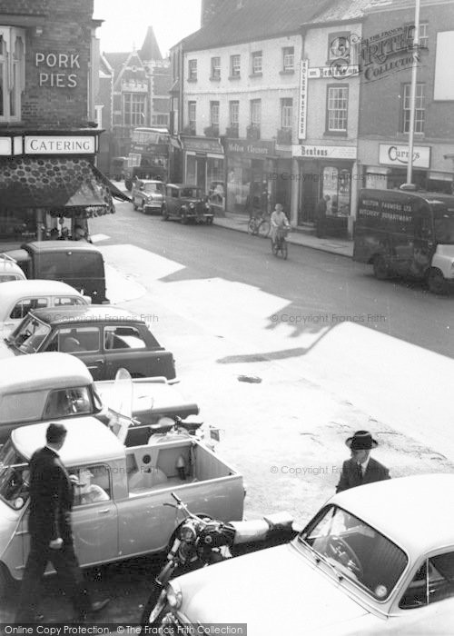Photo of Melton Mowbray,  Market Place c.1960