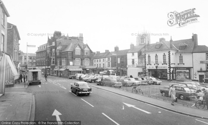 Photo of Melton Mowbray, Market Place c.1965