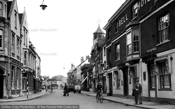 Photo of Melton Mowbray, Nottingham Street c.1955