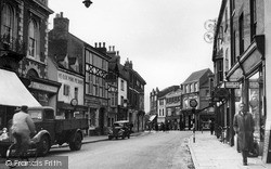 Melton Mowbray, Nottingham Street c1955