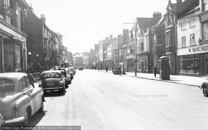 Photo of Melton Mowbray, Nottingham Street c.1960