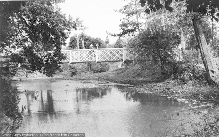Photo of Melton Mowbray, River Eye c.1955