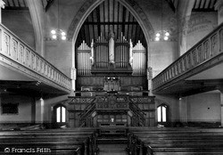 Sage Cross Methodist Church Interior c.1955, Melton Mowbray