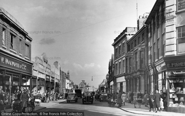Photo of Melton Mowbray, Sherrard Street c.1955