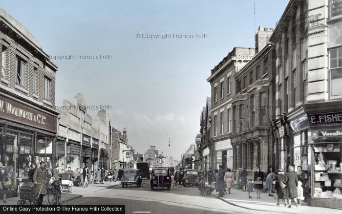 Photo of Melton Mowbray, Sherrard Street c.1955