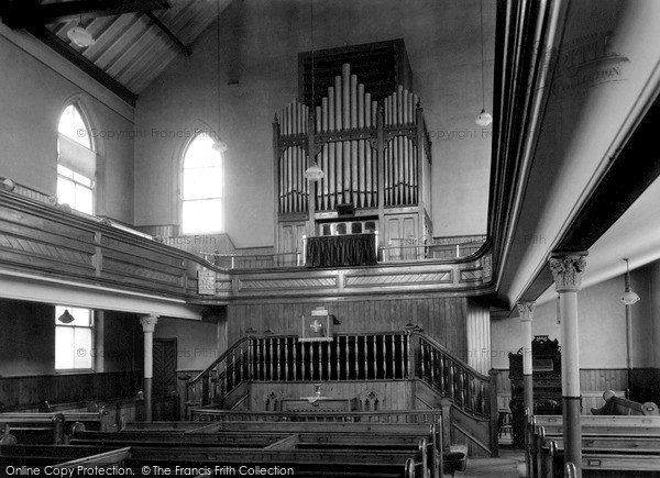 Photo of Melton Mowbray, Sherrard Street Methodist Church Interior c.1955