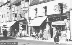 Shopping In Market Place c.1960, Melton Mowbray